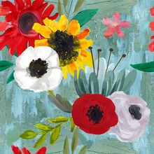 Полиэстер стрейч ткань для платья акварельный стиль цветы цветочный принт на заказ ручной работы рубашка одежда пэчворк