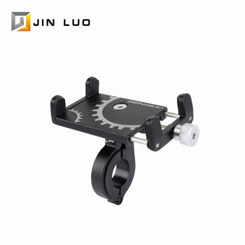 

Aluminum Alloy Bicycle Phone Holder Bike Adjustable Mobile Support Bike Stand GPS Mount Support Bracket Navigation Anti-shake
