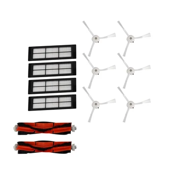 

6 X Side Brush + 4X HEPA Filter + 2X Main Brush Suitable for Xiaomi Vacuum 2 Roborock S50 Xiaomi Roborock Xiaomi Mi Robot 5.0