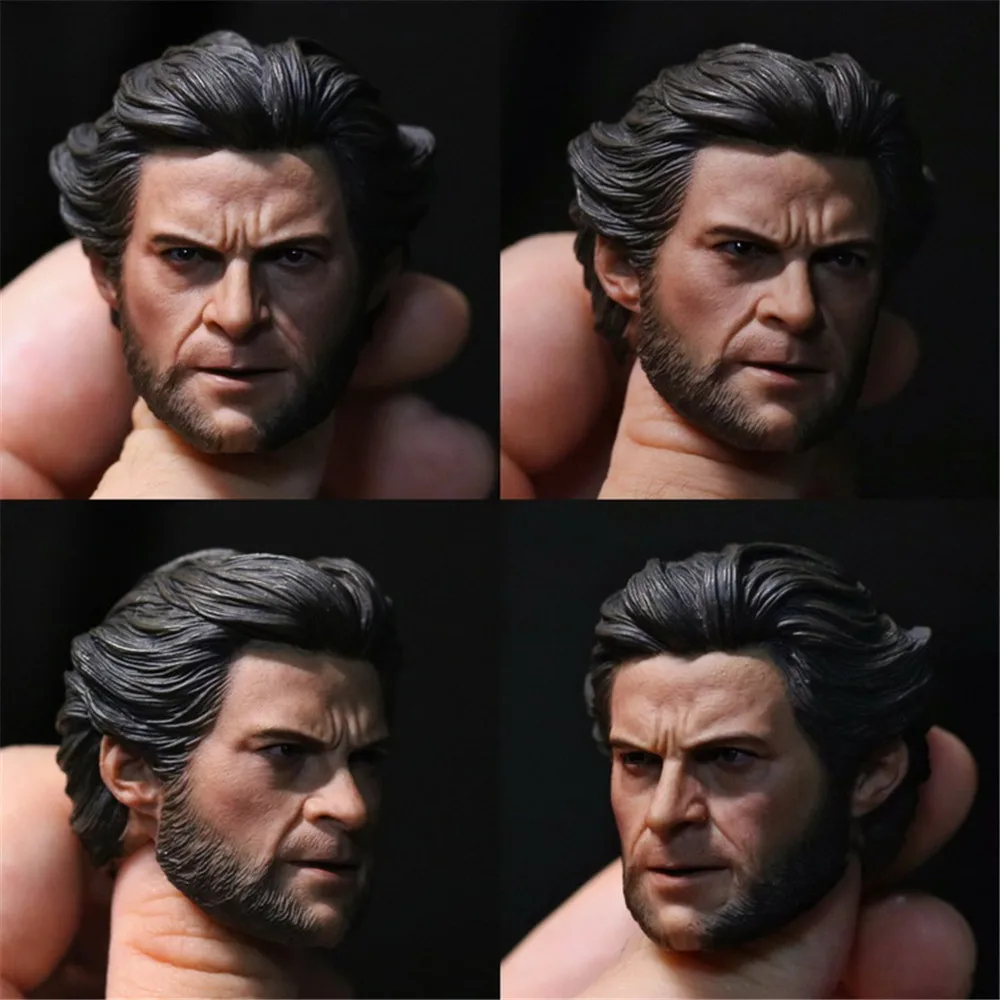 1/6 Мужская голова резьба Hugh Jackman модель головы F 12 ''Набор фигурок|Игровые
