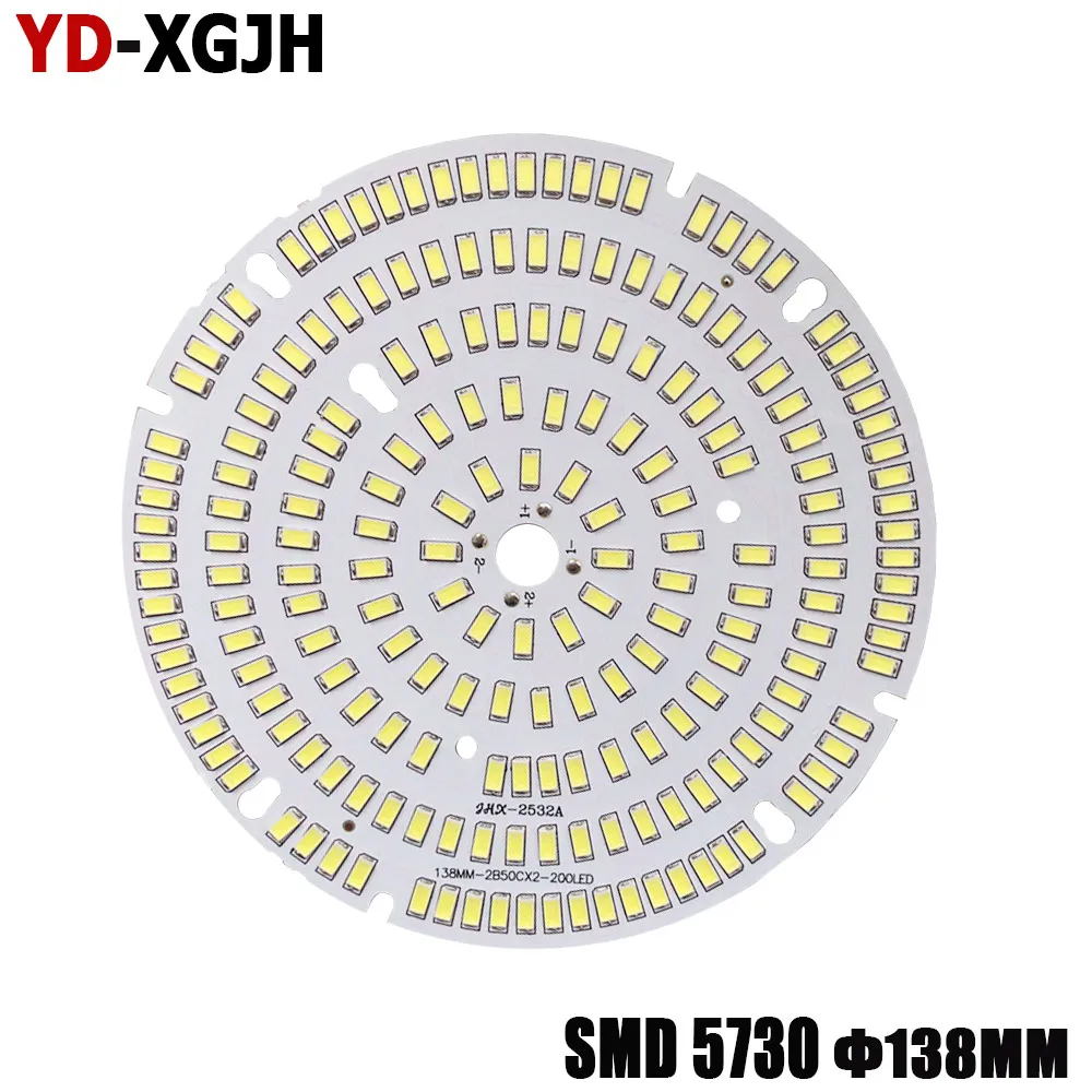 5P 100 Вт Светодиодный светильник PCB 5730 алюминиевый для майнинга DIY точечный