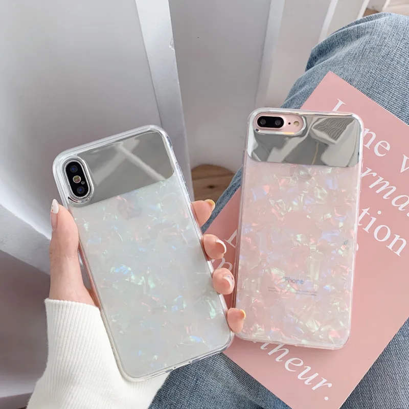 Фэнтезийный цветной Чехол для мобильного телефона iphone XS XR XSMax 8 7 6 6S PluS зеркальный