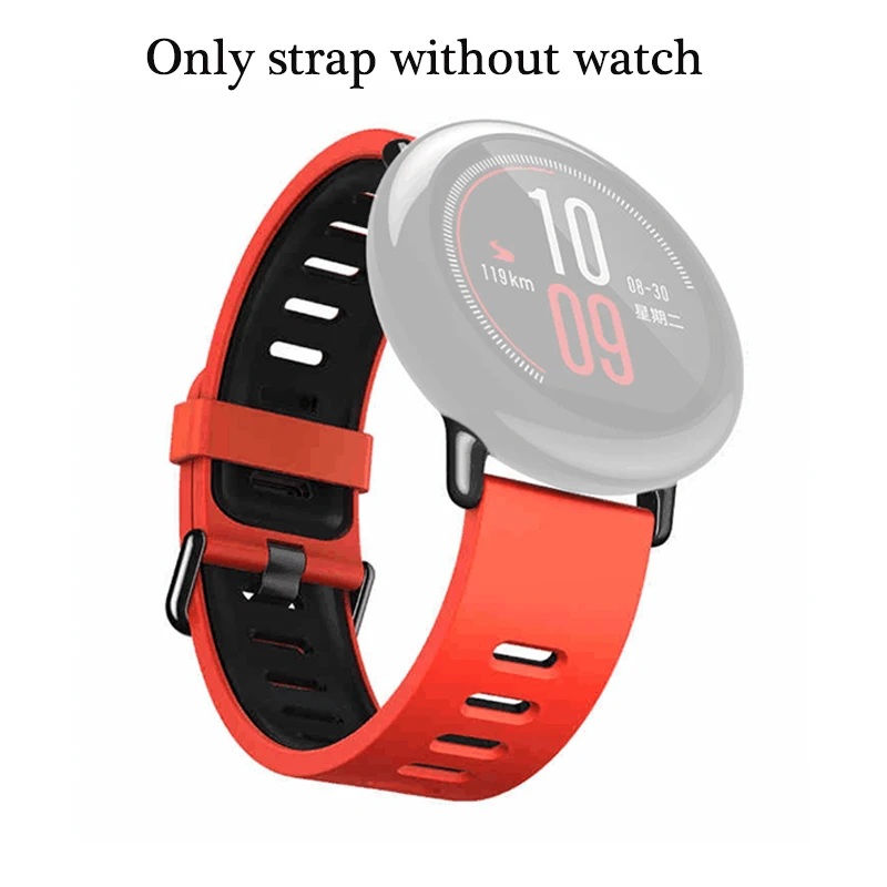 Регулируемый силиконовый ремешок для наручных часов Huami Amazfit|Смарт-аксессуары| |