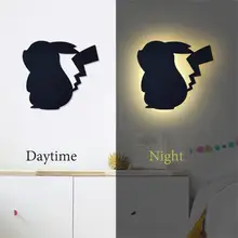 Светящаяся Наклейка на стену в виде мультяшного животного тыквы, светильник для дома, украшения для спальни, украшение для Хэллоуина