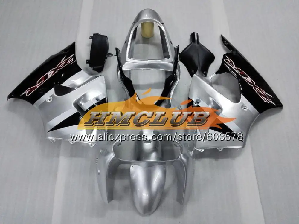 Корпус для KAWASAKI ZX600 600CC ZZR600 05 06 07 08 107CL. 163 ZX600CC ZZR-600 ZZR 600 2005 2006 2007 2008 Белый Черный OEM обтекатели - Цвет: No. 5