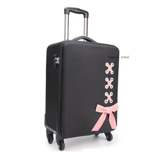 Чэнжи 2" 24" Дюймов прозрачный на колесиках чемодан на колёсиках с колесами