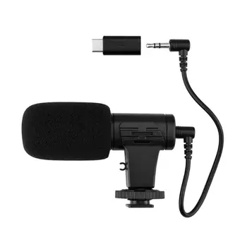 

2020 New Mini Portable Mic Adapter 3.5mm Microphone for Insta 360 ONE R Camera Microphone