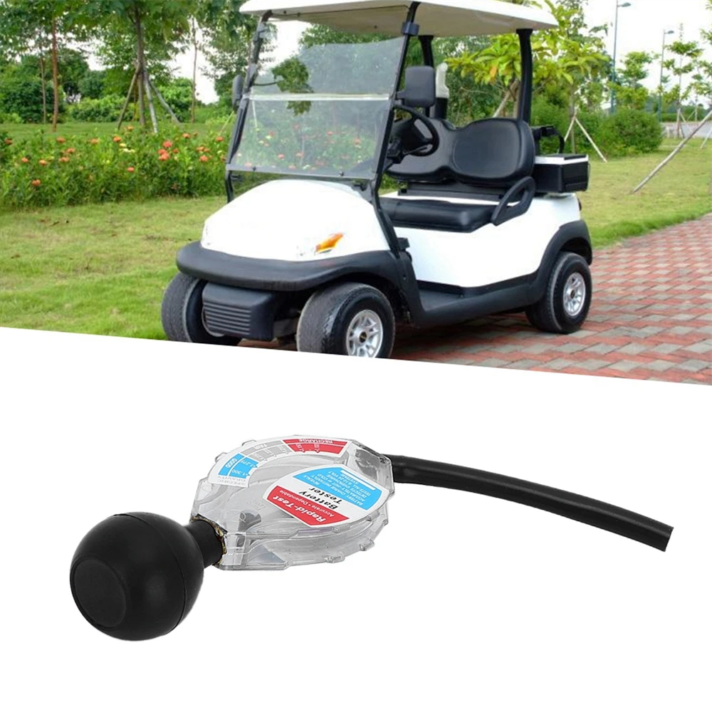 1PCS Professional Golf Cart Deep Cycle Battery Rapid Hydrometer Tester Fast Detection Tool Car Vehicle Accessories