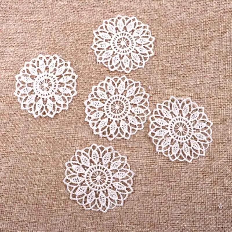 Net Lace Trim Embroidered Lace Ribbon For Sewing Wedding Decoration DIY 45mm