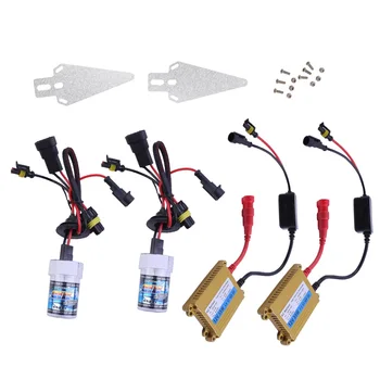 

2Pcs of H7 35W 6000K HID Head Light Ultra Slim Car Xenon Light Kit with Pair of HID Ballast