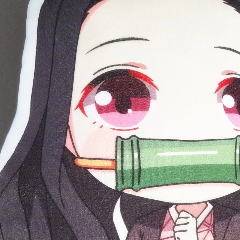 Demon Slayer Kimetsu no Yaiba Kamado Nezuko, реквизит для косплея, мультяшная плюшевая игрушка, кукла, мягкая подушка, подушка, подарок