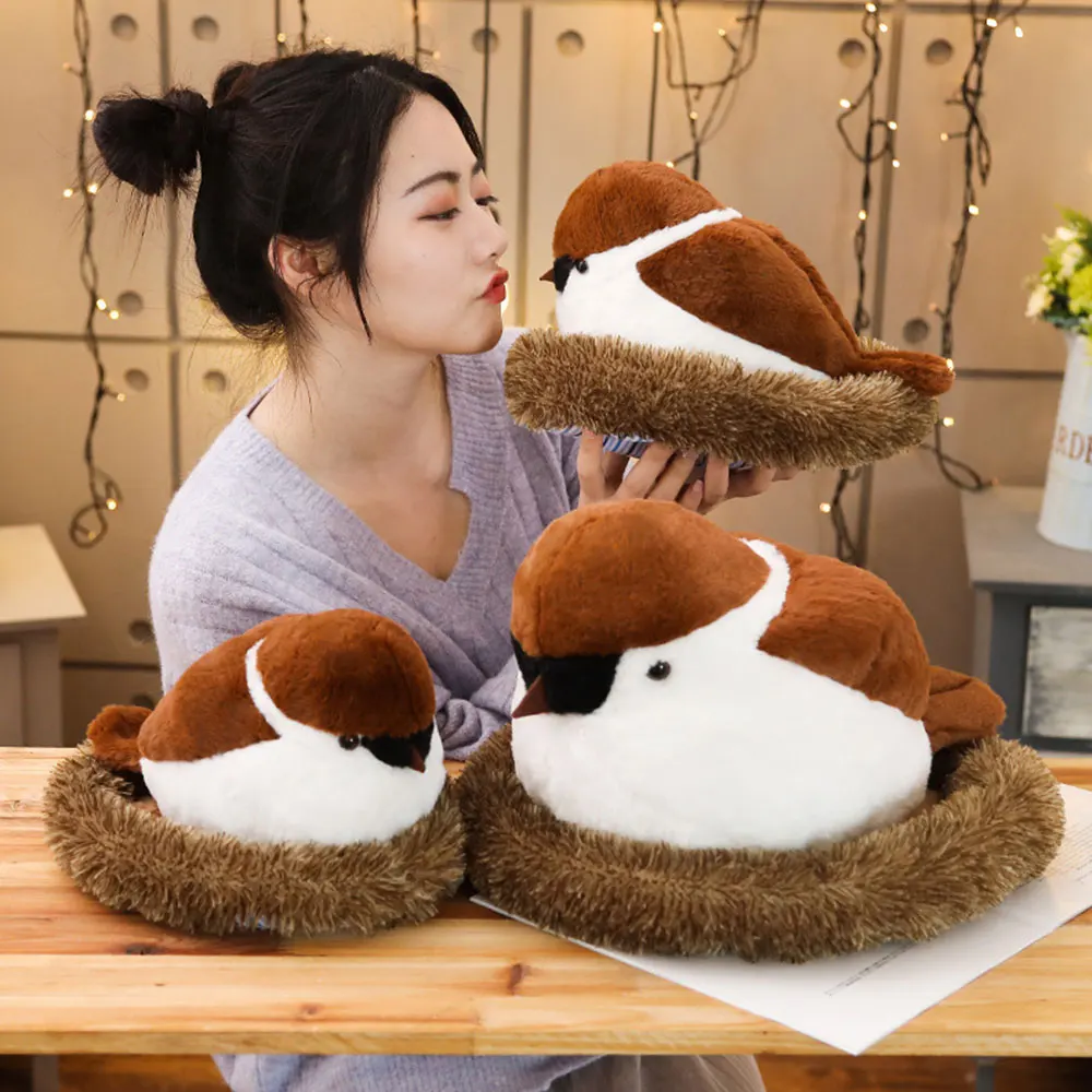 2019 Original Simulation Kiwi Bird Stuffed Plush Toy Cute Sparrow Kiwi Dolls For Children Kids Birthday 1 2019 Original Simulation Kiwi Bird Stuffed Plush Toy Cute Sparrow Kiwi Dolls For Children Kids Birthday 4
