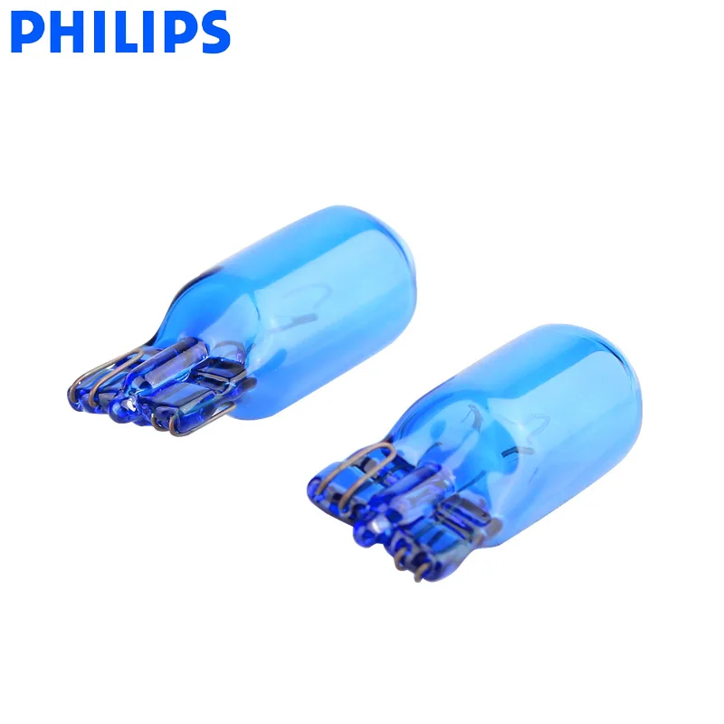 Philips H1 H4 H7 H11 9005 9006 12V Crystal Vision 4300K яркий белый светильник, галогенный автомобильный головной светильник, противотуманные фары+ 2x лампы T10, пара