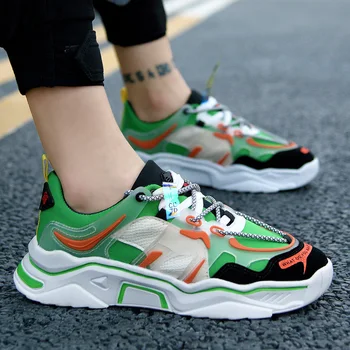 

2020 New Arrival Dad Shoes Men Sneakers Casual Shoes Men Korean Version Fashion Breathable Men Chunky Sneakers Zapatos Hombre