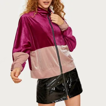 

Jackets Women Autumn New Fashion Jacket Women Hooded Basic Jacket Casual Thin Windbreaker Female Jacket Outwear Women Coat#3