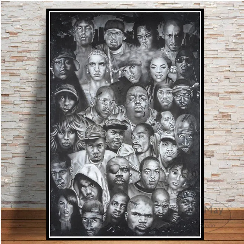 Плакаты и принты Wu-tang Clan 36 камер рэп Картина на холсте художественные настенные