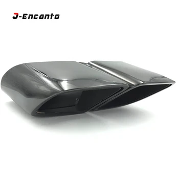 

High quality 304 Stainless Steel Exhaust Tips Muffler Modified Tail throat Pipe For Porsche Panamera turbo 971 2017 2018 2019