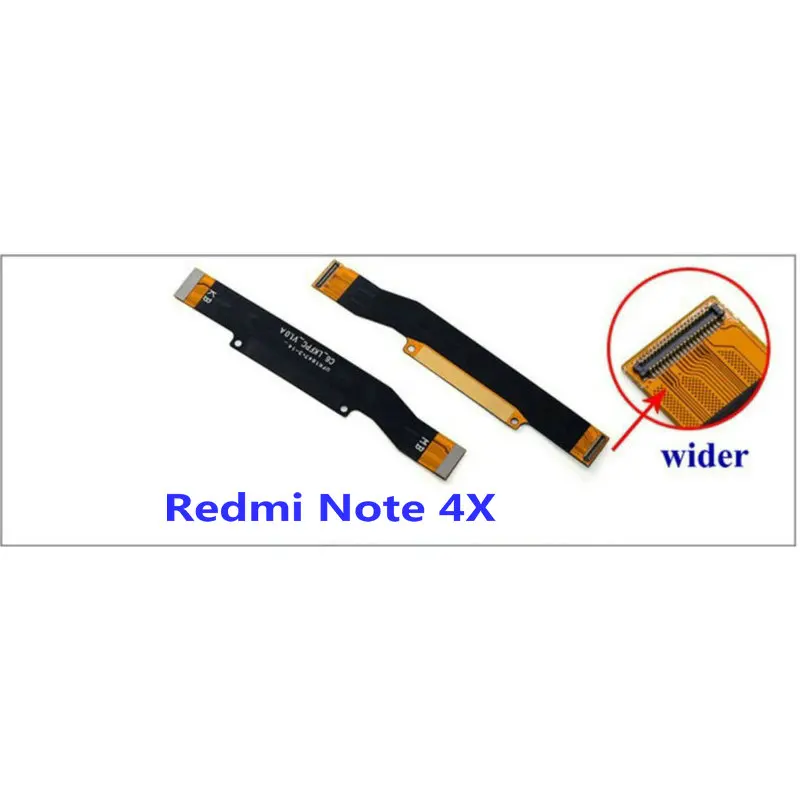 Новая материнская плата гибкий кабель для Xiaomi Redmi Note 4 4X Запасные части