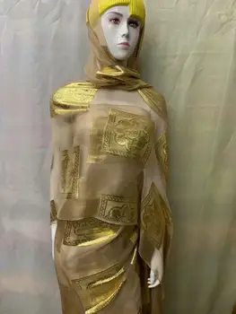 

Bronzing african lace fabric 2020 high quality lace tissus dentelle pure silk fabric robe satin french lace fabric 5yard