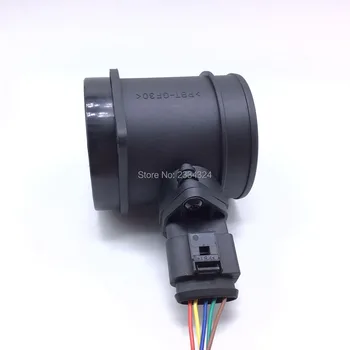 

Mass Air Flow Meter Sensor + Connector For Audi A3 TT 3.2 V6 VR6 quattro VW Golf MK 0280218073 0986280222 0280218074 07D906461X