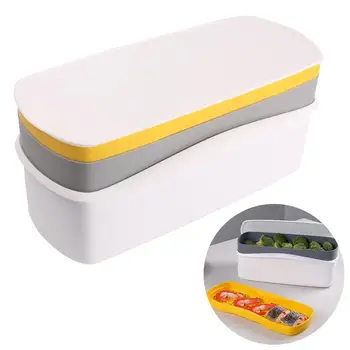

1 Pcs Microwave Multifunctional Steaming Bento Box Pasta Cooking Box Food-Grade Heat-Resistant Lunch Case Dinnerware Lunchbox