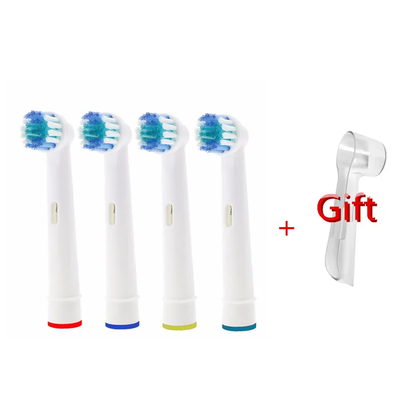 New 4pcs Replacement Brush Heads for Oral Hygiene B Electric Toothbrush Heads for Professional Care Oral Soft Bristles Free Gift New 4pcs Replacement Brush Heads for Oral Hygiene B Electric Toothbrush Heads for Professional Care Oral Soft Bristles Free Gift