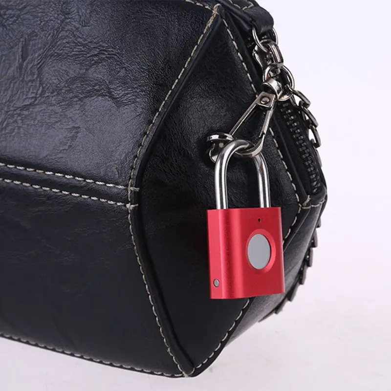 

Smart Biometric Fingerprint Padlock Keyless File Cabinet Drawer Anti-theft Lock