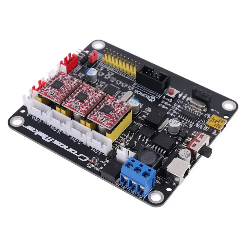 CNC 3018/2418/1610 GRBL 1,1 3 оси шаговый двигатель 2 Y USB драйвер плата контроллера