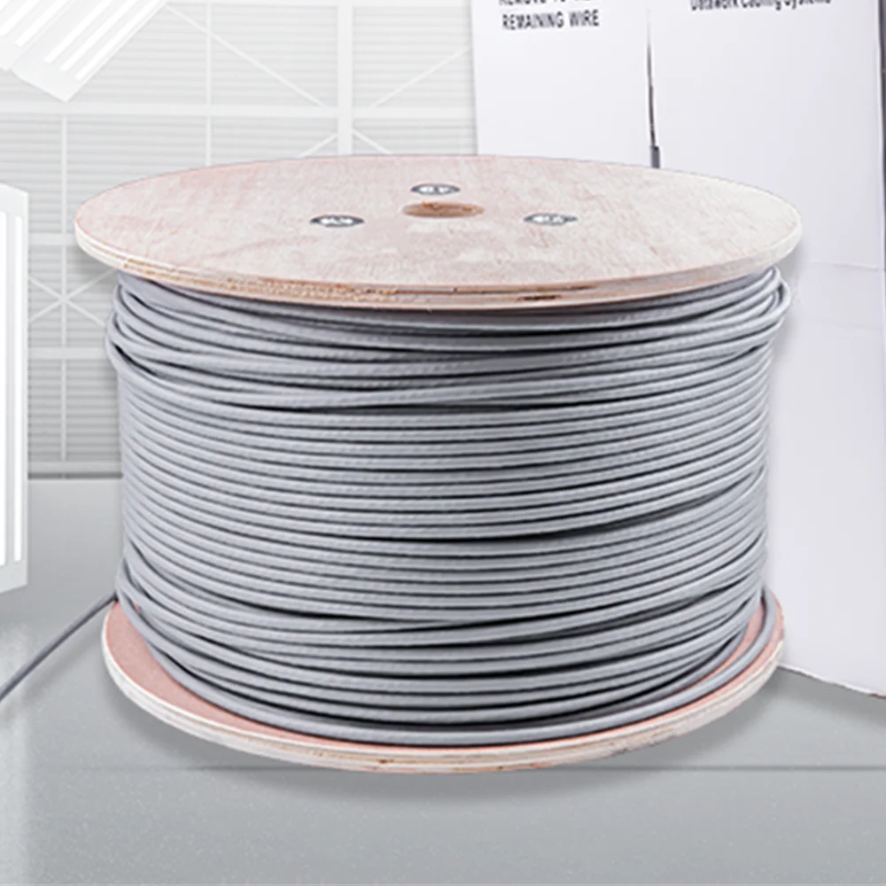 10M RJ45 Cat6A network cable 10G SFTP Double Shielded Multi-Strand Wire Twisted Pair CAT 6A R J45 Patch Cord ethernet lan Cables