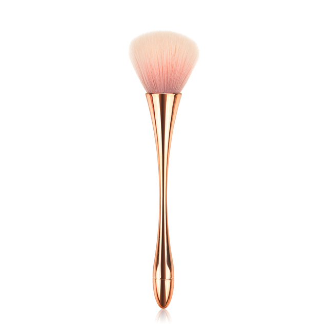 Gold Powder Blush Brush Professional Make Up Brush Large Cosmetic Face Cont Cosmetic Face Cont brocha colorete Make Up Tool