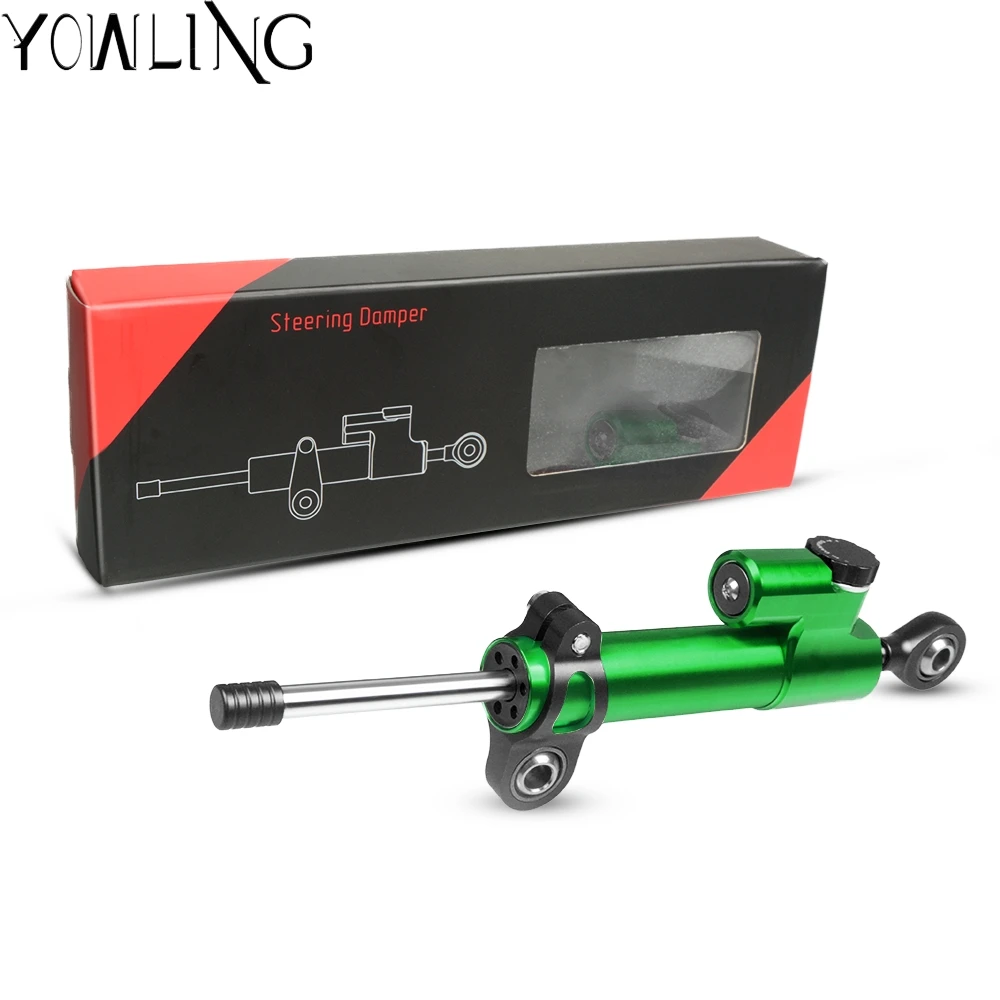 CNC Adjustable Motorcycles Steering Damper Stabilizer For Kawasaki ZX6R ZX-6R 2009 2010 2011 2012 2013 2014 2015 2017 2016 | Автомобили и