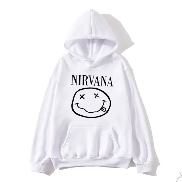 Nirvana hoodie mens Clearance
