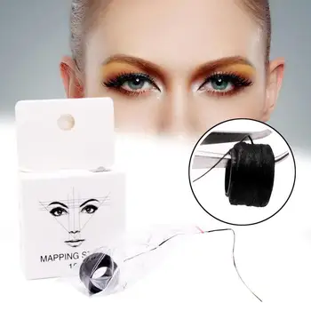 

10m 2 Pcs Microblading Mapping String Pre-Inked Eyebrow Marker thread Tattoo Brows Point Line Tool Eyebrow Pencil Marking Line