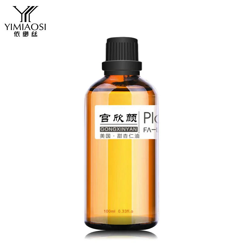 

Sweet Almond Oil Basic Oil 100 Ml Soft Skin Fading Wrinkle Brighten Flesh Color Repair