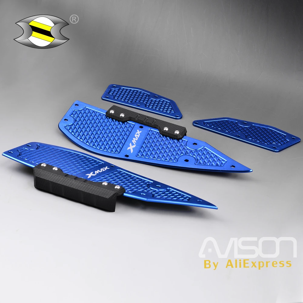 XMAX модифицированные CNC мотоциклетные алюминиевые коврики для ног подставки XMAX250