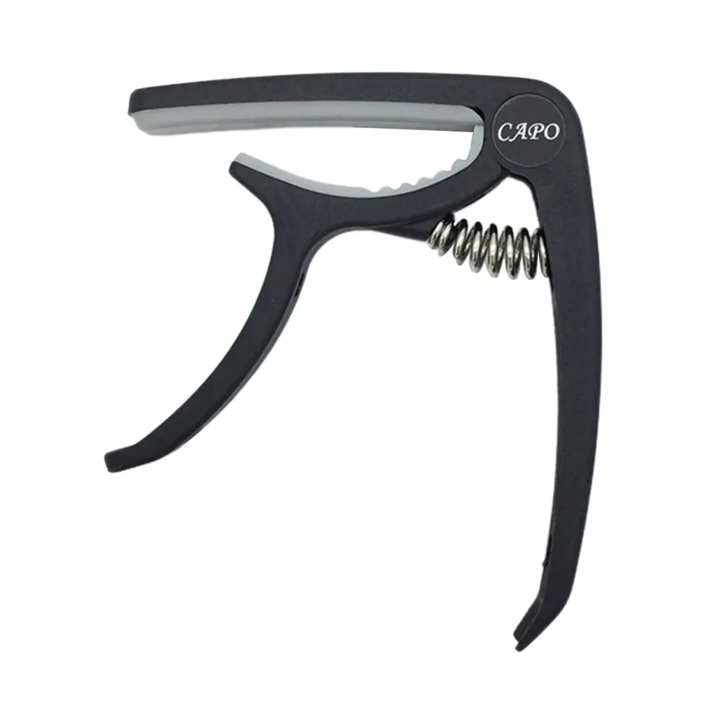 

Guitar Capo Plastic Bakelite Ballad Guitar Transposition Pitch Change Stringing Nail Dual-Use Instrument Accessories