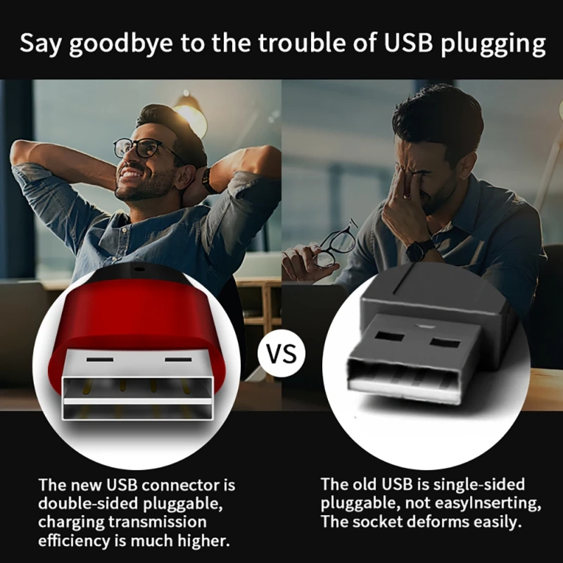 1 м кабель для передачи данных 3A Быстрая зарядка двойной USB(магнитный) шнур для мобильных телефонов