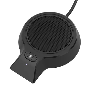 

360 Degree Pickup Video Voice Call USB Omnidirectional Microphone Video Conference Microphone Webcast Microphone