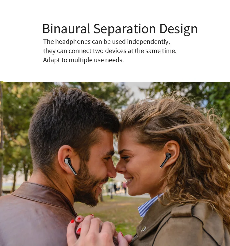 Xiaomi phone M6S сенсорные беспроводные наушники Bluetooth V5.0 3D стерео наушники с двойным микрофоном и шумоподавлением