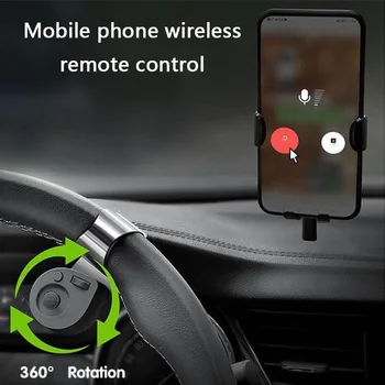 

USB C Wireless Controller Steering Wheel Navigation Assistant Phone Remote Control Car Mount For Huawei Xiaomi Samsung