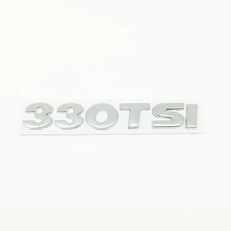 Металлический автомобильный 3d логотип 230TSI 330TSI автомобильная наклейка с