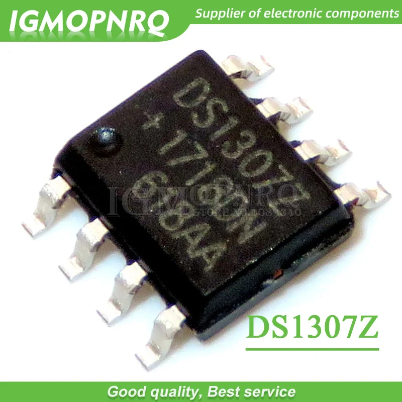 10 шт. DS1307Z SOP-8 DS1307 часы в реальном времени 64x8 Серийный I2C RTC Новый оригинал |