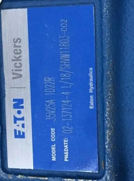 

35V25A 1D22R NEW vickers PUMP vickers