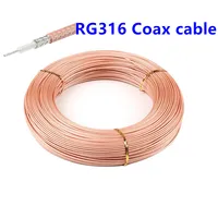5PCS SMA Male to SMA Male Plug Jack RF Connector Pigtail Extension Cable RG316 Coax Jumper Cable 10cm 15cm 20cm 30cm 50cm 1FT - Image 3