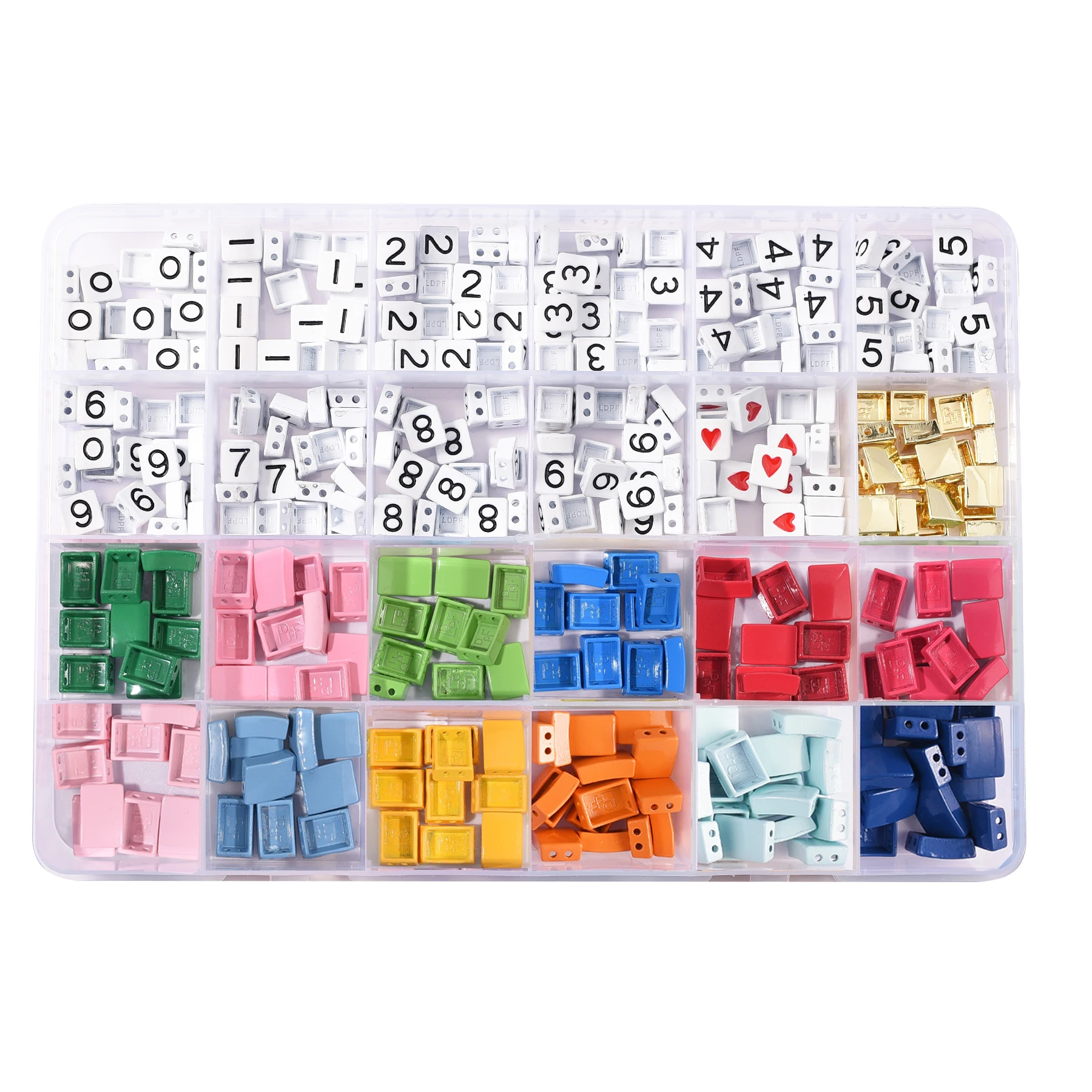 

Square Enamel Tile Beads 0-9 Number Metal Charm Bead For Bracelet Jewelry Making Rainbow Rectangle Tila Tile Bead Diy Crafts