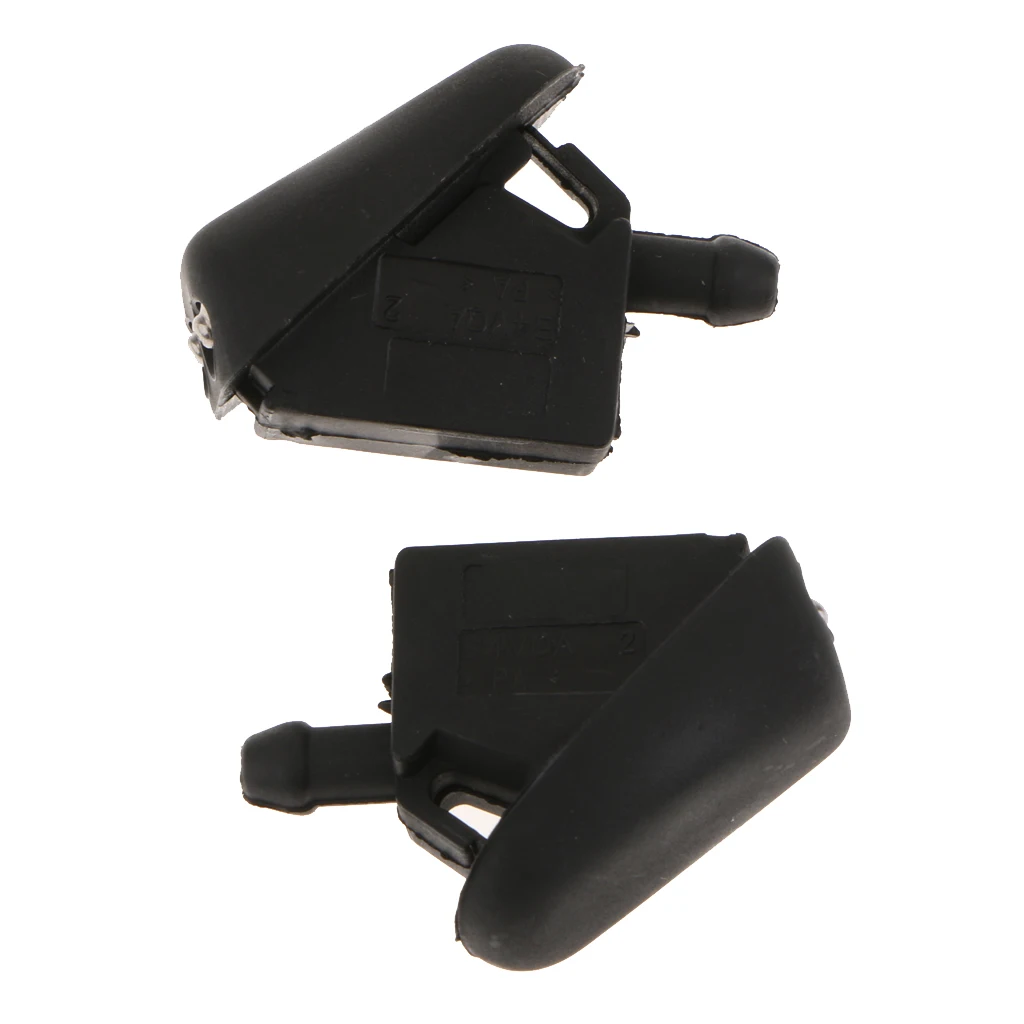1 Pair Windshield Wiper Washer Spray Nozzles For Ford Focus Mondeo S-MAX