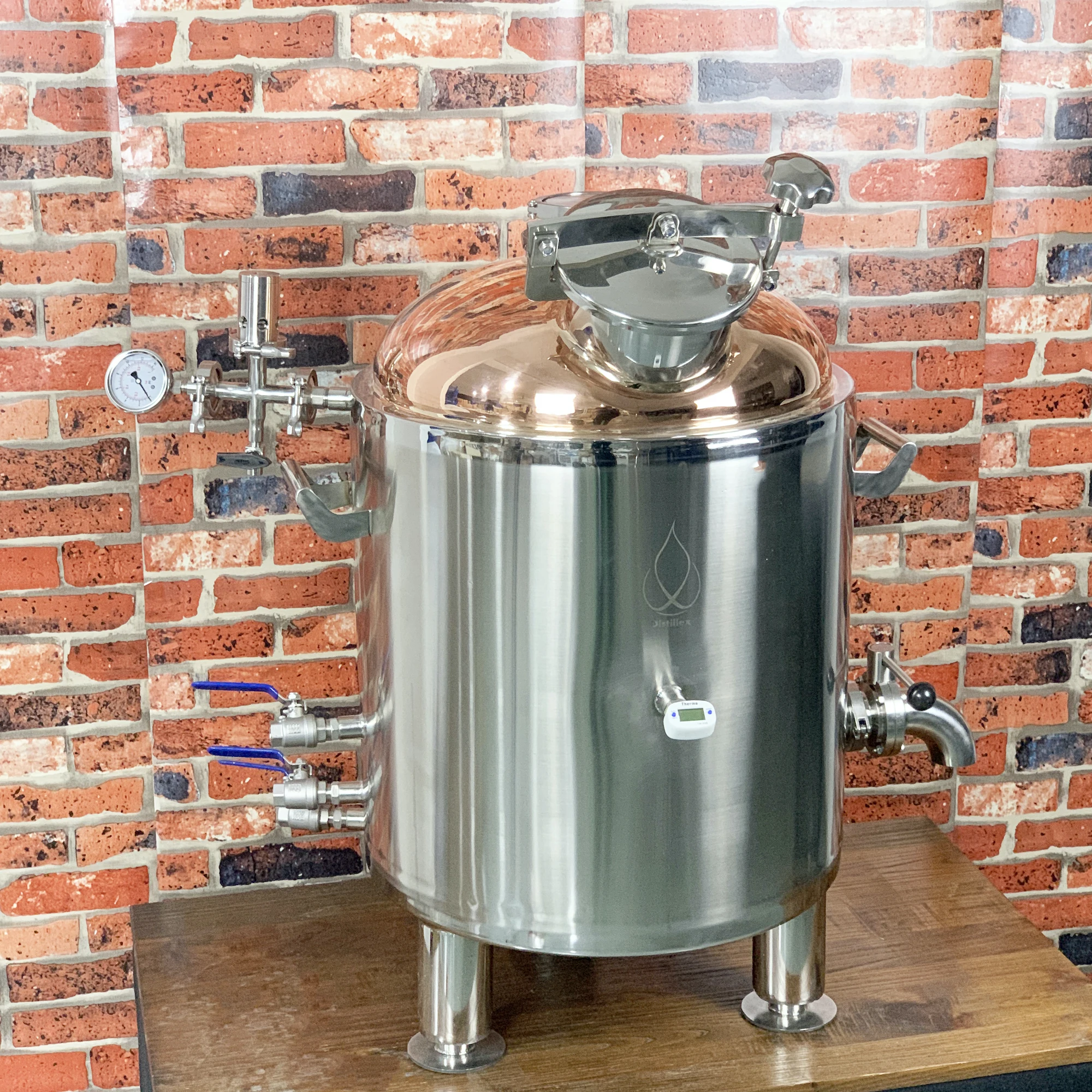 80l steam jacket copper Boiler , Tank , Pot   ,Moonshine still , Distillation ► Photo 2/5