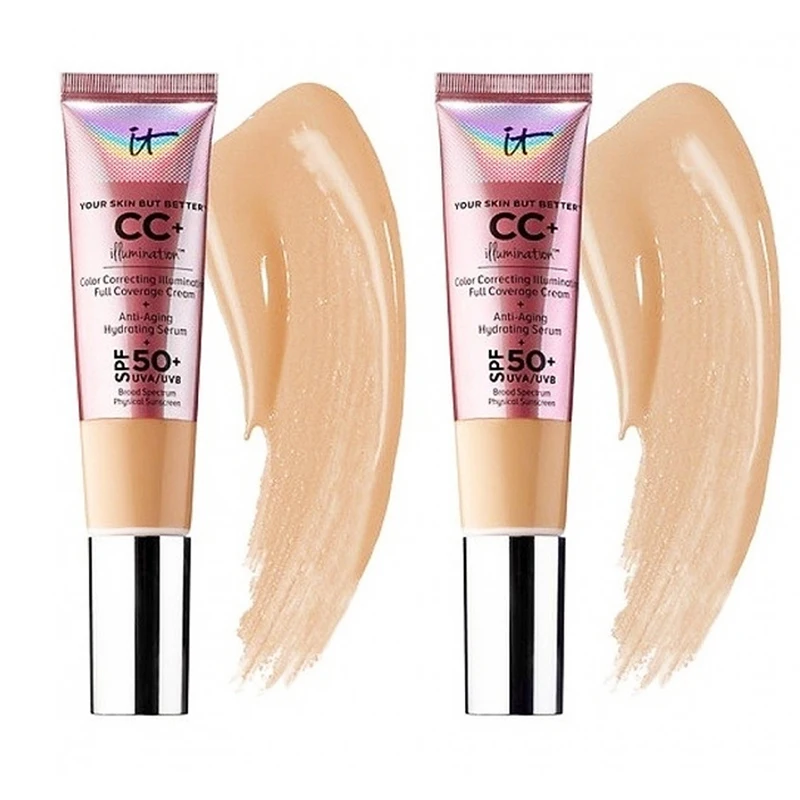 Основа для макияжа лица It Cosmetics CC SPF 50 тональный макияж полного покрытия