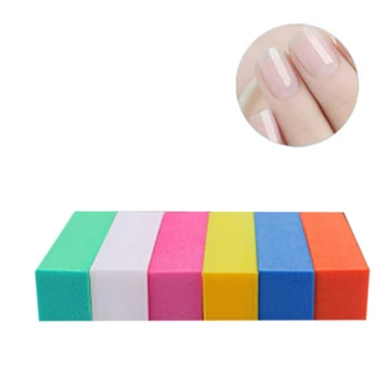 

10 Pieces Candy Color Buffer Sanding Block Sponge Nail Files Professional Polishing Grinding Manicure Pedicure Tools Accessories