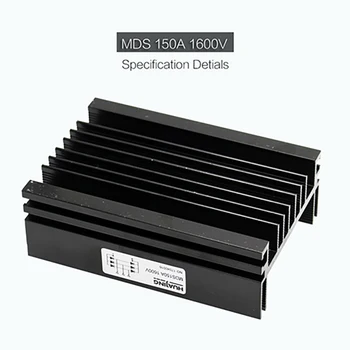 

120 150 200KW phase compound excitation AC synchronous generator rectifier bridge module MDS150A/1600V
